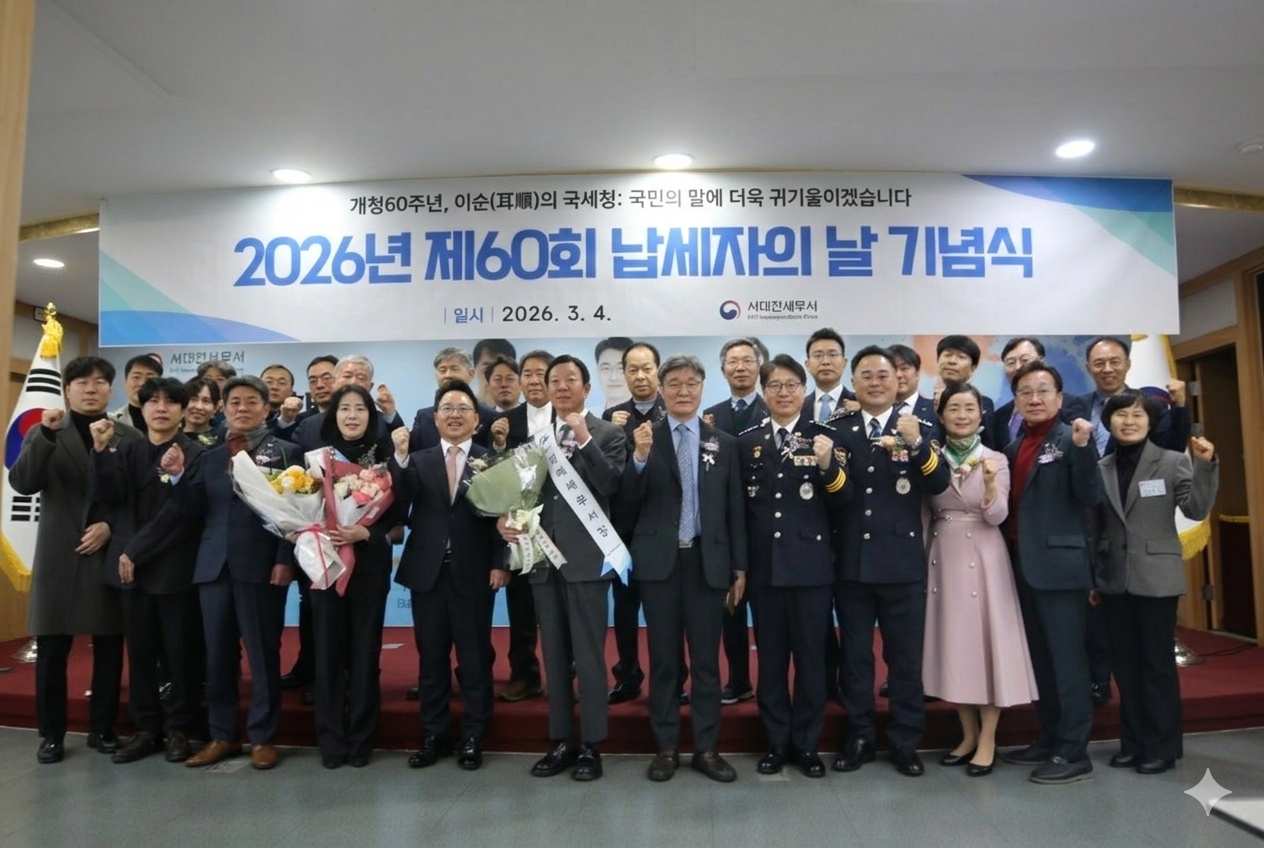 국세청 개청 60주년 및 제60회 납세자의 날 행사