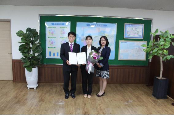 임명장 수여식 후
