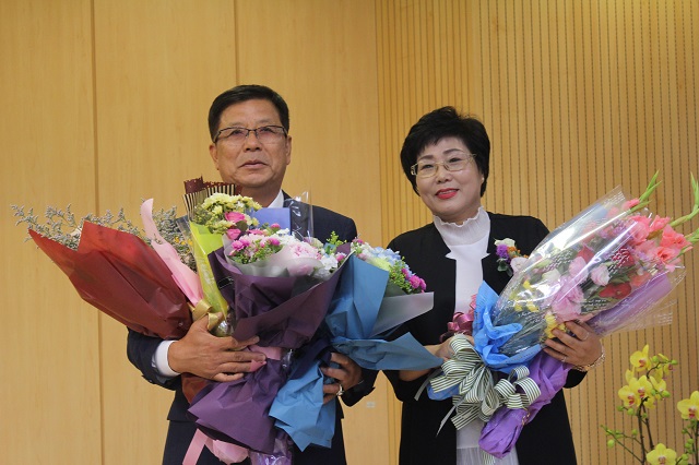 퇴임식사진