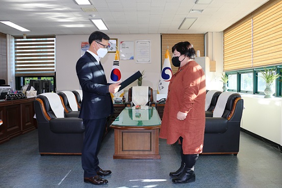 승진직원 임명장 수여식