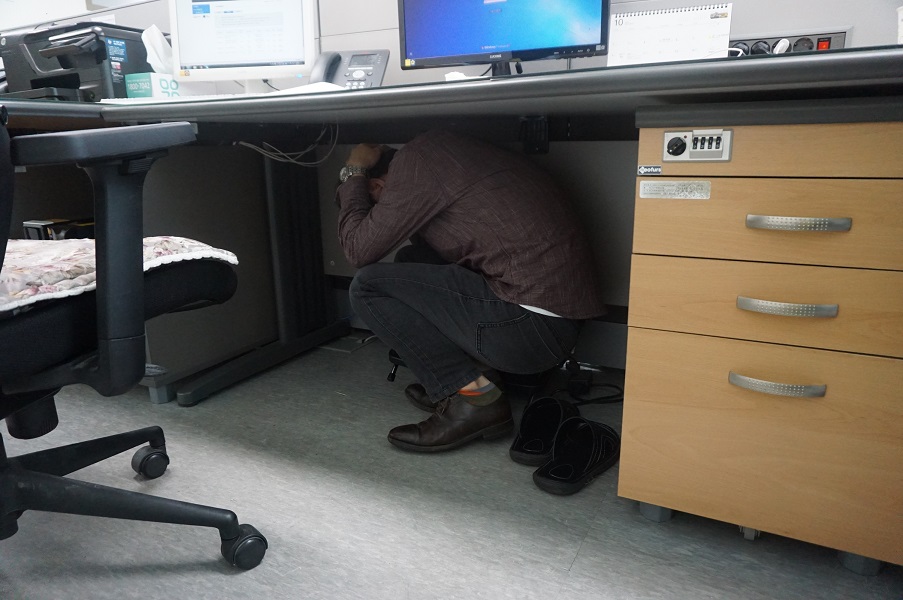 지진대피훈련