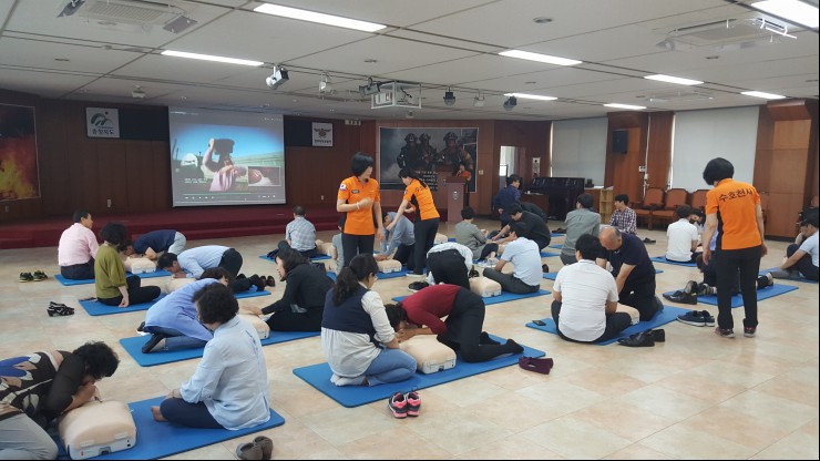 심폐소생술 직장 교육