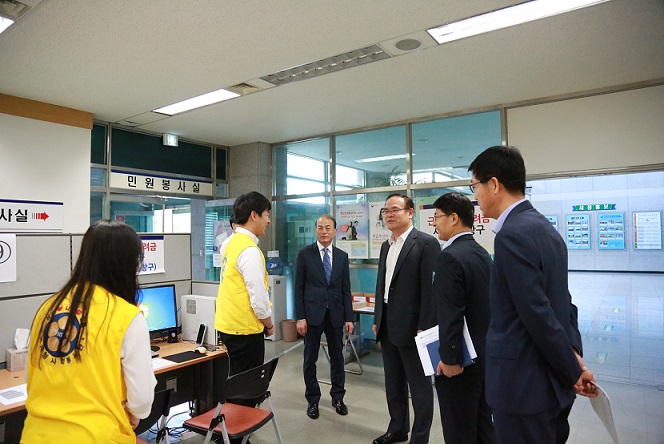청장님 방문