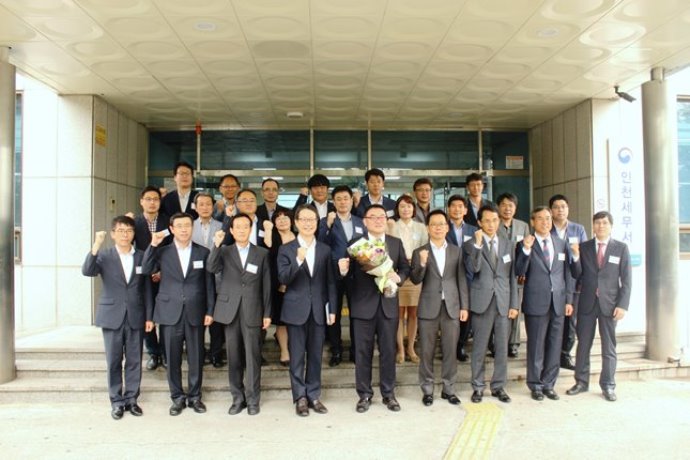김용균 중부지방국세청장 인천세무서 방문
